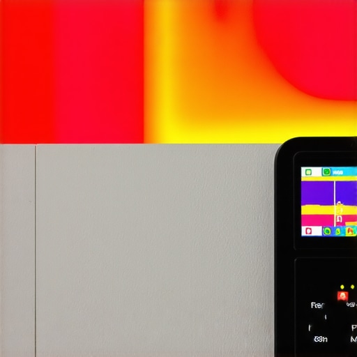 Thermal Imaging for Electrical Faults Thermal imaging camera showing hotspots in electrical wiring
