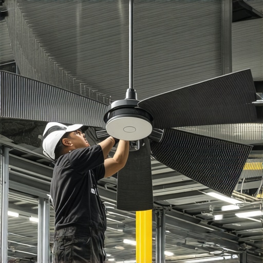 Stop the Wobble: How to Balance a High-Speed Industrial Ceiling Fan