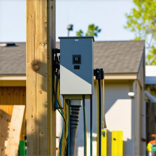 Why Temporary Power Poles Are Essential for Backyard Projects