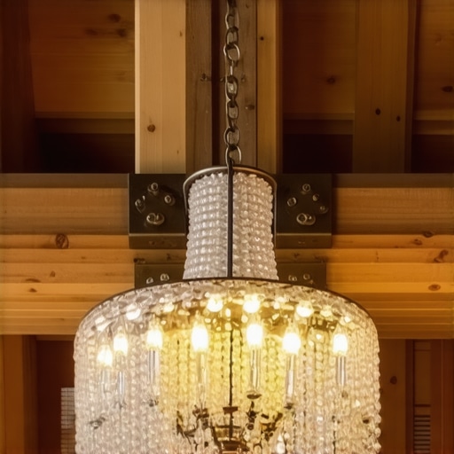 Why your chandelier needs a heavy duty brace in the ceiling